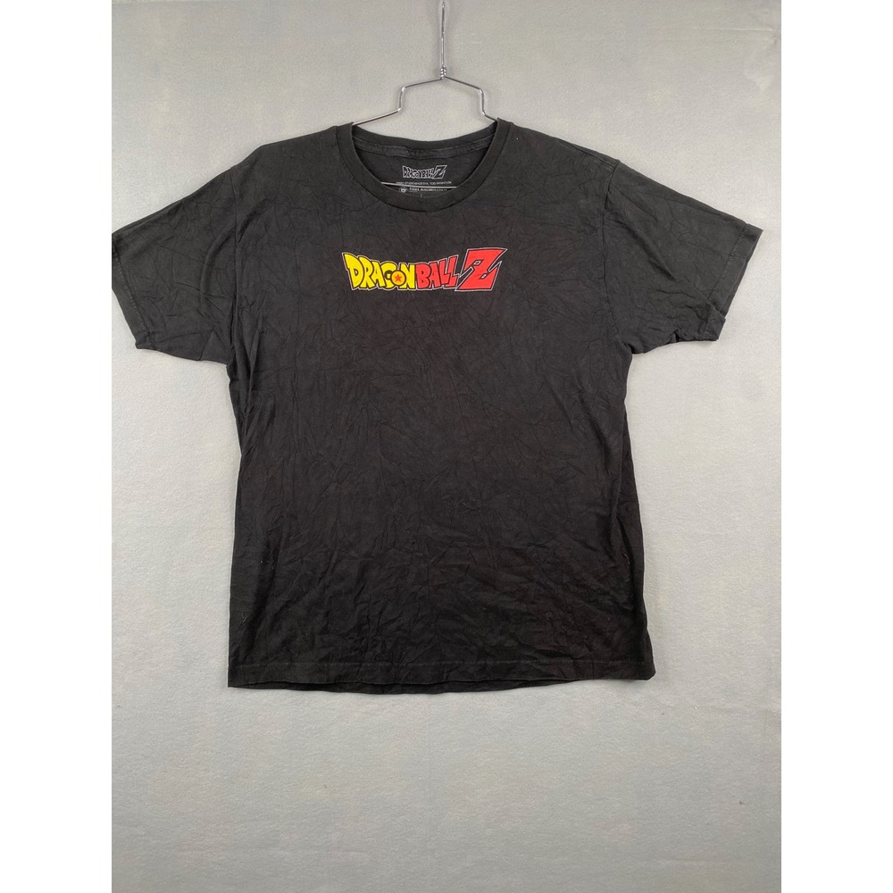 Dragon Ball Z Goku Super Saiyan Graphic T-Shirt Black Mens Large Anime Tee